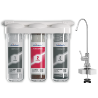 Фильтр трехступенчатая система Аквабрайт АБФ-ТРИА, антижелезо